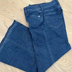 Frame Denim Dark Blue Flare Jeans